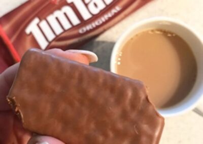 Arnott’s, Tim Tams with Rebecca Judd & Dave Hughes